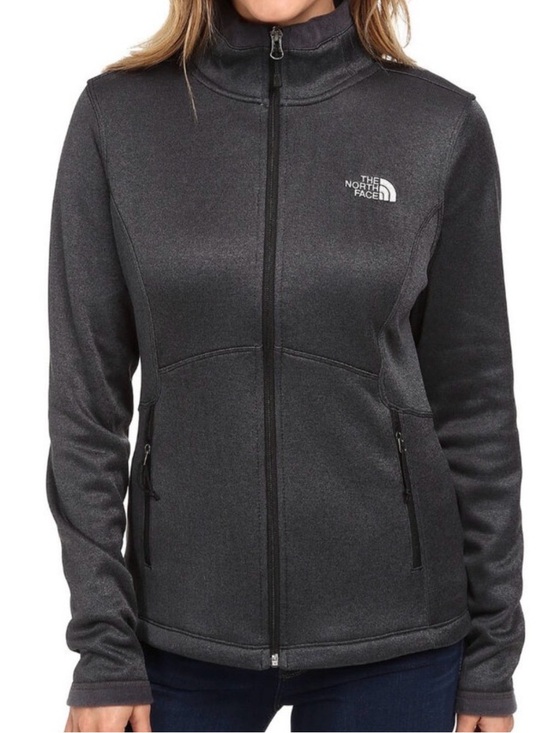 The North Face Tops - The North Face Full Zip Fleece Agave Jacket Womens Medium Gray sweatshirt M